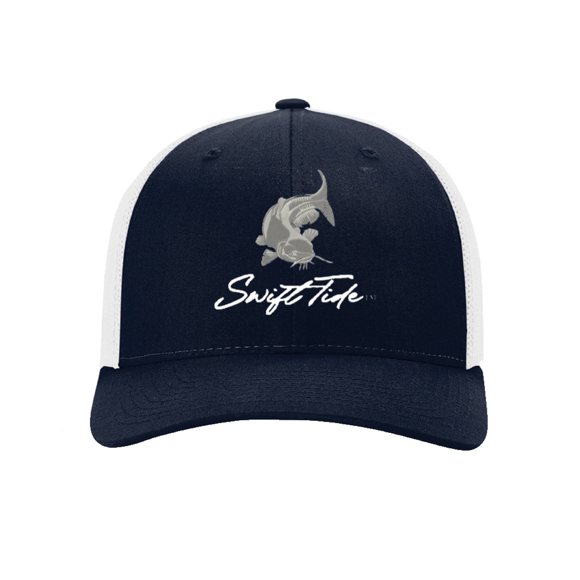 Catfish Trucker | Navy Blue - Swift Tide Clothing Company