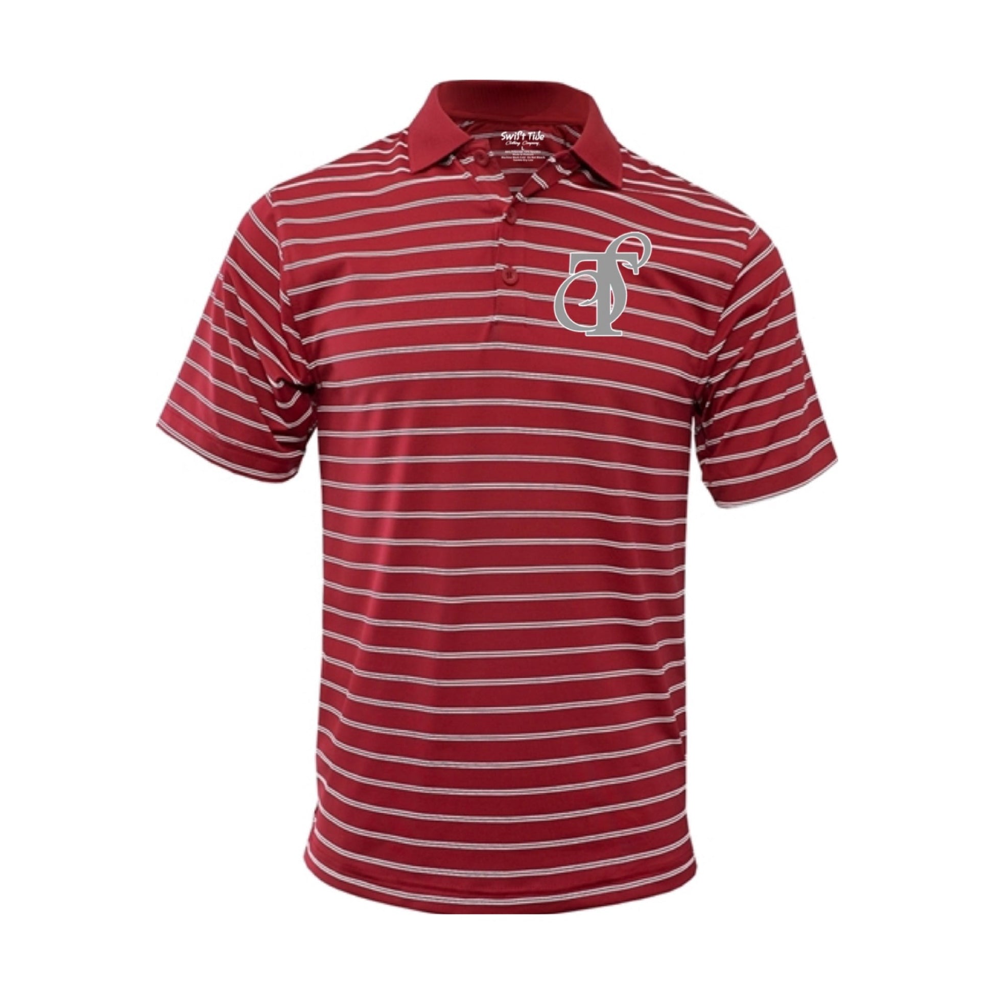 Signature Stripes Polo | Red - Swift Tide Clothing Company