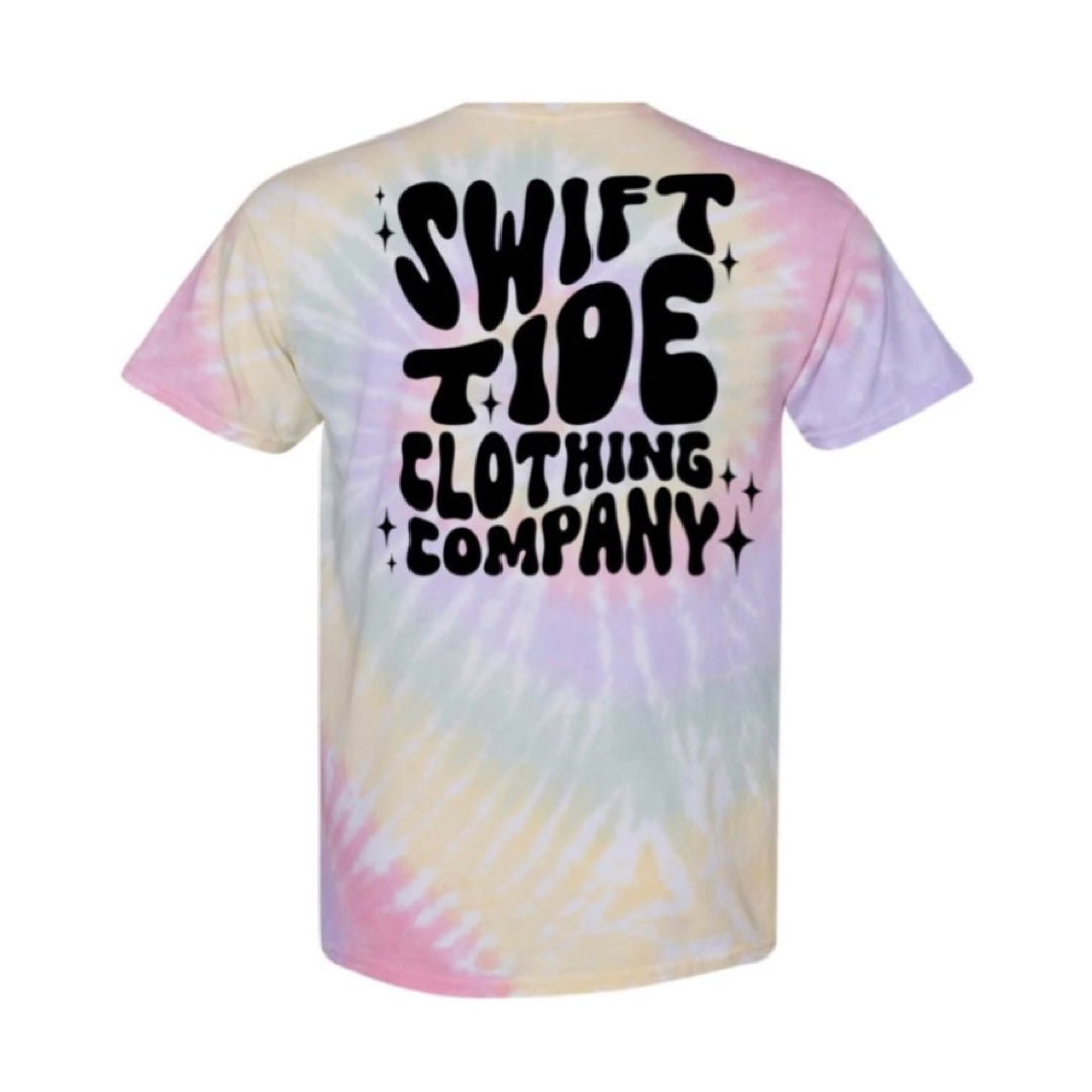 Groovy Swift Tide | Gildan Tee | Tie Dye - Swift Tide Clothing Company