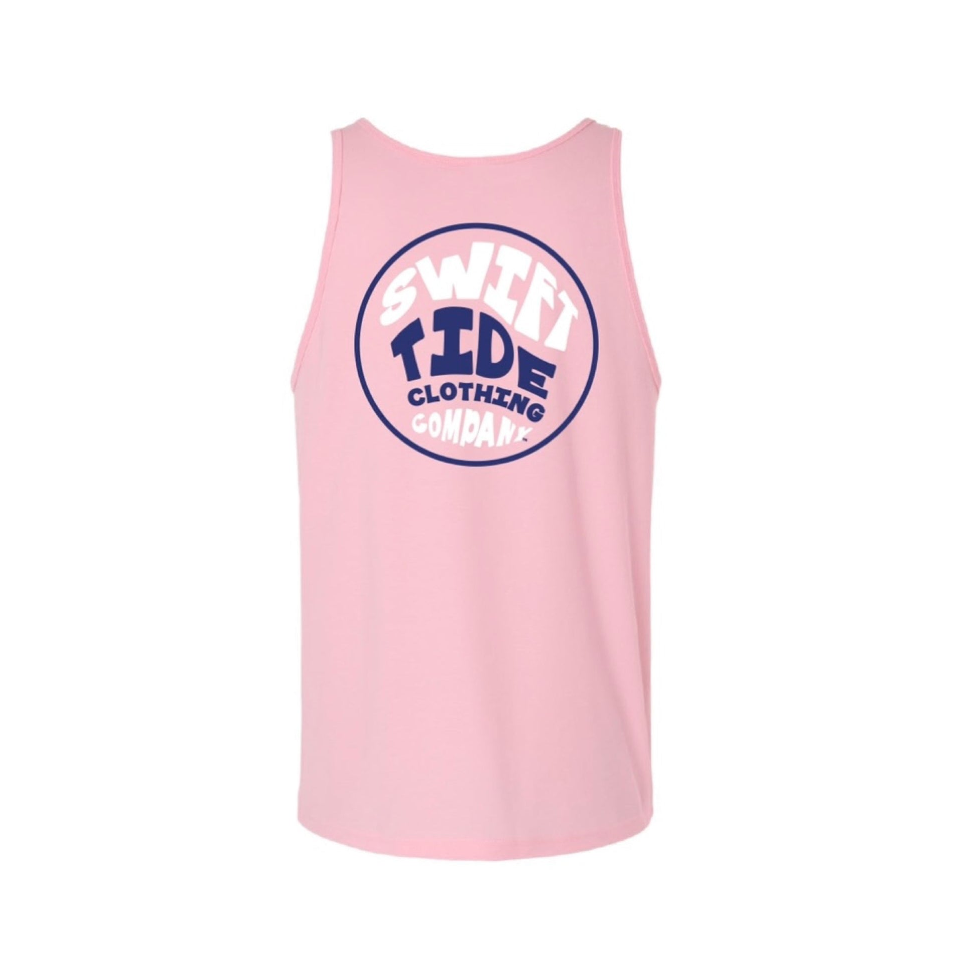 Swift Tide | Bella Canvas Tank Top | Pink - Swift Tide Clothing Company